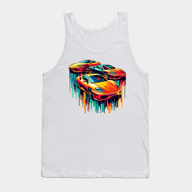 Ferrari 360 spider Tank Top by Vehicles-Art